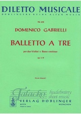 Balletto a Tre op. 1/9