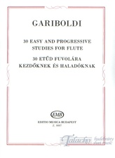 30 Easy and Progressive Studies for flute