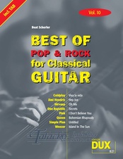 Best of Pop & Rock for Classical Guitar 10