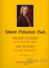 Six Suites BWV 1007-1012