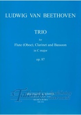 Trio C major op.87 (flute, clarinet and bassoon)