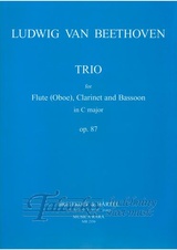 Trio C major op.87 (flute, clarinet and bassoon)