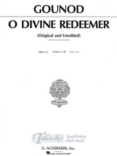 O divine Redeemer (High Voice)