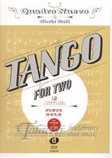 Tango for Two: 12 Tangos for Flute and Piano (Flute Solo) + CD