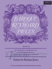 Baroque Keyboard Pieces Book III