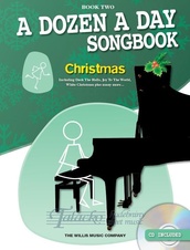 Dozen A Day Songbook: Christmas - Book Two + CD