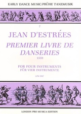 Premier livre de danseries (1559) for four instruments