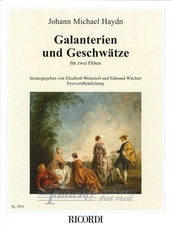 Galanterien und Geschwätze für zwei Flöten