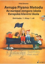 Evropská klavírní škola 1 + CD (český jazyk)