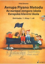 Evropská klavírní škola 1 + CD (český jazyk)