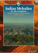 Schott World Music: Indian Melodies for Alto Saxophone + CD