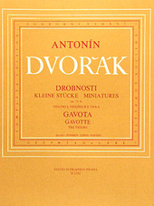 Drobnosti op. 75A (B. 149), Gavota (B. 164)