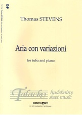 Aria con variazioni for Tuba and Piano