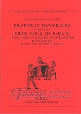 Trio no.2 in F-dur für Horn, Violine (Klarinette) and Klavier