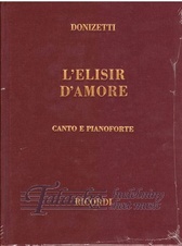Elisir d´amore (Opera completa per canto et pianoforte)