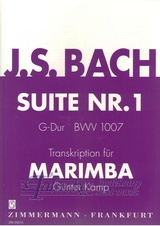 Suite nr. 1 G dur BWV 1007 (marimba)