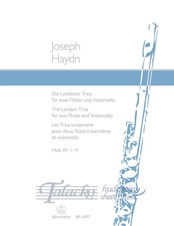 London Trios for Two Flutes and Violoncello Hob. IV: 1-4