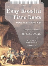 Easy Rossini Piano Duets + CD