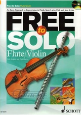 Free to Solo: Flute (Violin) + CD