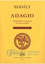 Adagio for viola and piano