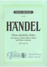 9 German Arias HWV 202-210