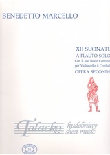 XII Suonate a Flauto solo (opera seconda)