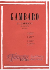 21 Capricci per Clarinetto
