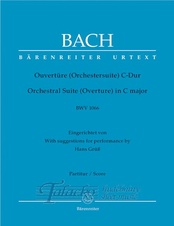 Orchestral Suite (Ouverture) in C major BWV 1066, VP