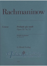 Prélude g sharp minor op. 32 no. 12
