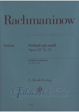 Prélude g sharp minor op. 32 no. 12