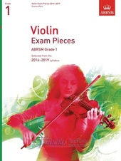 Violin Exam Pieces 2016–2019, ABRSM Grade 1, Score & Part