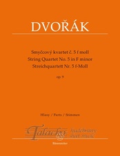 Smyčcový kvartet č.5 f moll op. 9