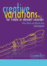 Creative Variations Volume 1 (Recorder) + CD