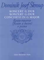Koncert pro flétnu a orchestr G dur - autorizovaná kopie