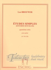 Études Simples pour guitare (no. 16-20)