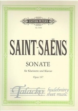 Sonate for clarinet and piano op. 167