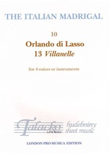 13 Villanelle for 4 voices or instruments