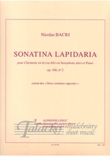 Sonatina lapidaria op. 108/2