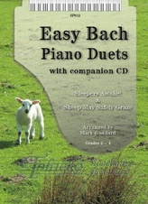Easy Bach Piano Duets + CD