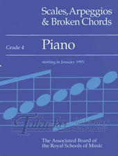 Scales, Arpeggios & Broken Chords for Piano Gr. 4