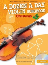 Dozen A Day Violin Songbook: Christmas + CD