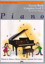 Alfred's Basic Piano Course: For the Later Beginner, Lesson Book Complete Level 1 