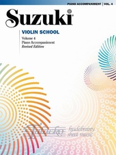 Suzuki Violin School Piano Accompaniments: Volume 4