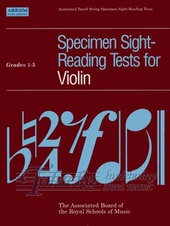 Specimen Sight-Reading Tests for Violin Gr. 1-5