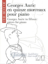 Georges Auric in fifteen pieces for piano