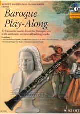 Baroque Play-Along + CD - klarinet