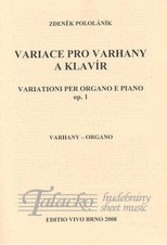 Variace pro varhany a klavír op. 1
