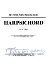 Specimen Sight-Reading Tests for Harpsichord, Grades 4-8