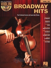 Hal Leonard Violin Play-Along Vol. 22: Broadway Hits + CD