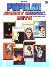 Popular Sheet Music Hits (Easy Piano)